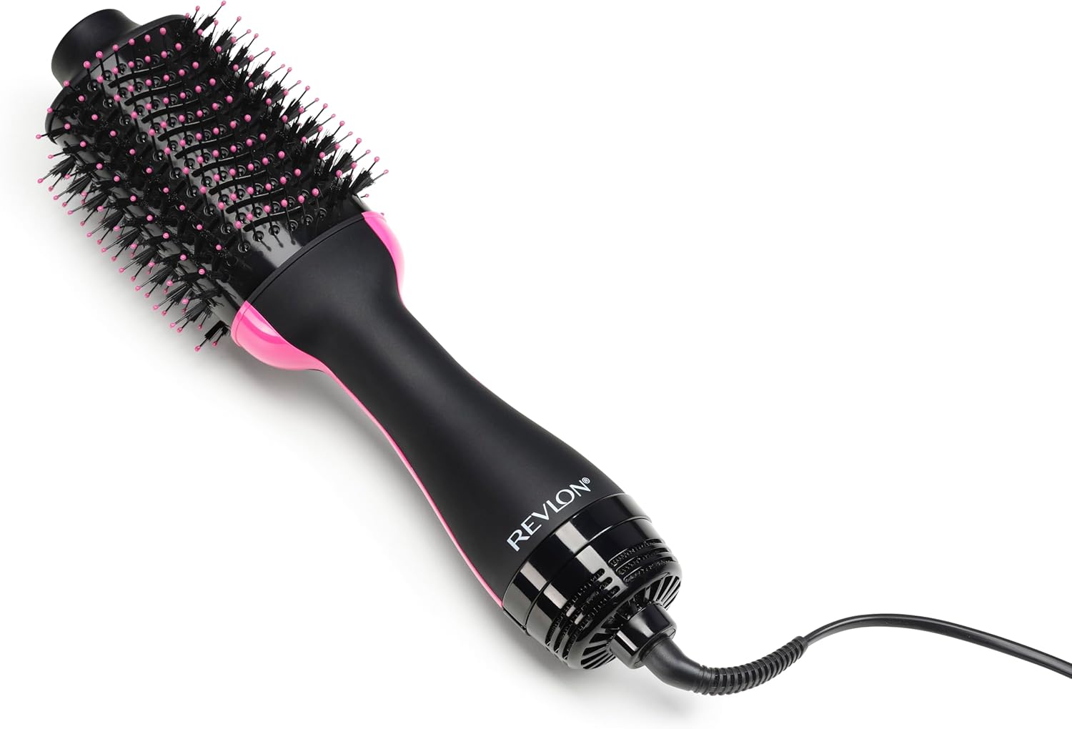 Revlon Spazzola One-Step Asciugacapelli e Volumizzante Nero/Rosa RVDR5222E Revlon Spazzola One-Step Asciugacapelli e Volumizzante Nero/Rosa RVDR5222E